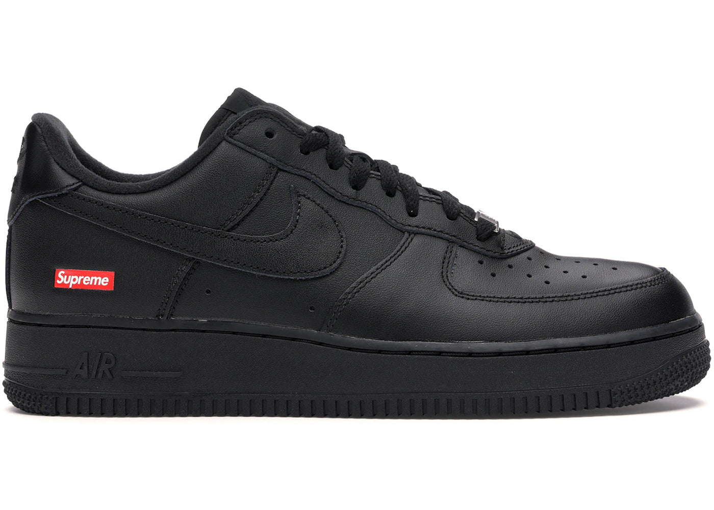 Nike Air Force 1 Low X Supreme 'Black' - Sz12M