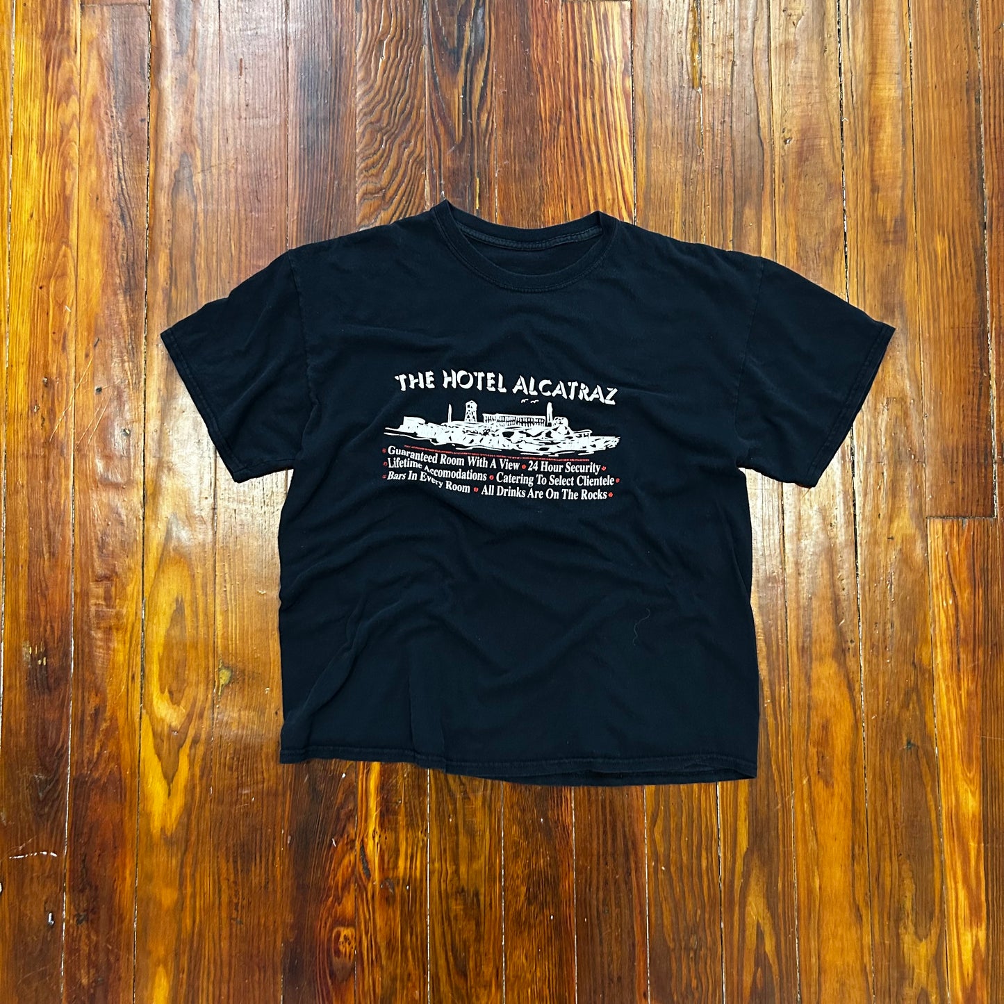 Vintage Hotel Alcatraz Tee - L