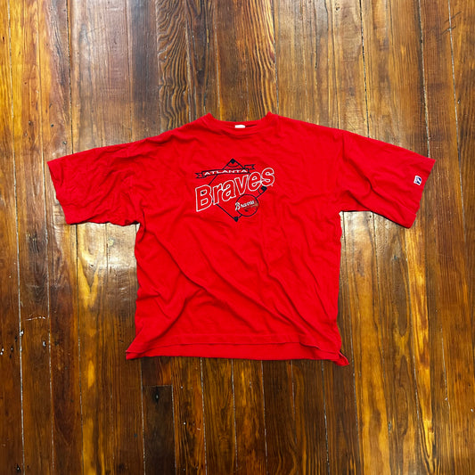 Vintage Atlanta Braves Base Tee - XL
