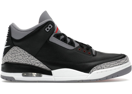 Jordan 3 Retro OG 'Black Cement' (2024) - Sz13M