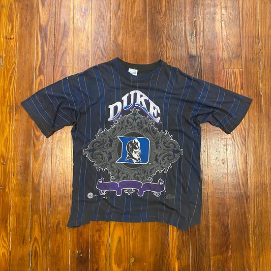 Vintage Duke Pinstriped Heritage Tee - XL