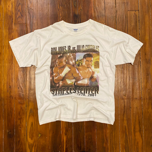 Vinatge 2001 Roy Jones JR. Vs. Julio Gonzales Tee - XL