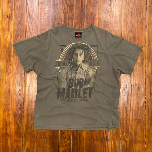 Vinatge 2011 Bob Marley Small Axe Graphic Tee - XL