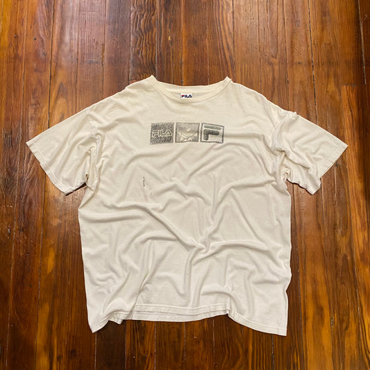 Vintage Fila Tennis Tee - 2XL