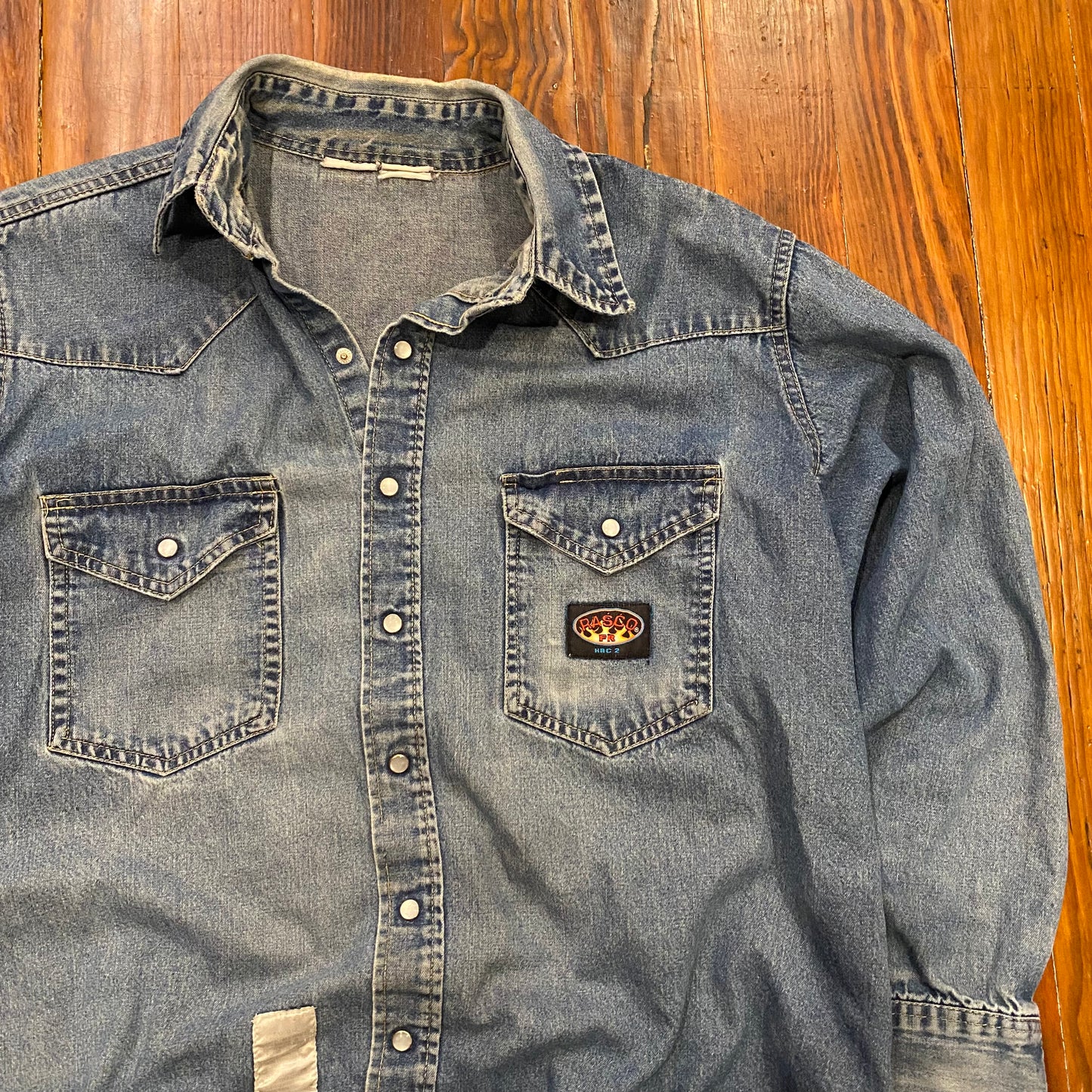 Vintage Rasco FR Jean Shirt  - XL