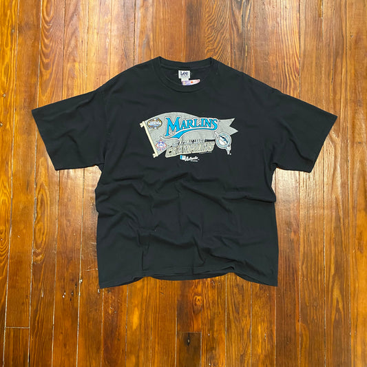 Vintage Marlins 2003 National League Champions Tee - 2XL