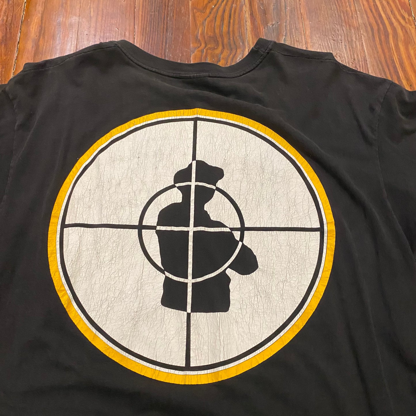 Vintage 1991 Public Enemy Apocalypse 91 The Enemy Strikes 90s Rap Tee - XL