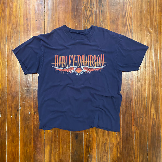 Vintage Harley Davidson Arrow Head Tee - L
