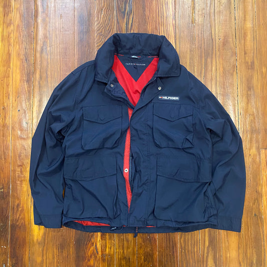 Vintage Hilfiger Rain Coat - M