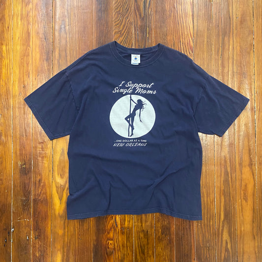Vintage I Support Single Moms Tee - XL
