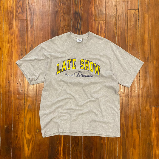 Vintage Late Show w/ David Letterman Tee - L