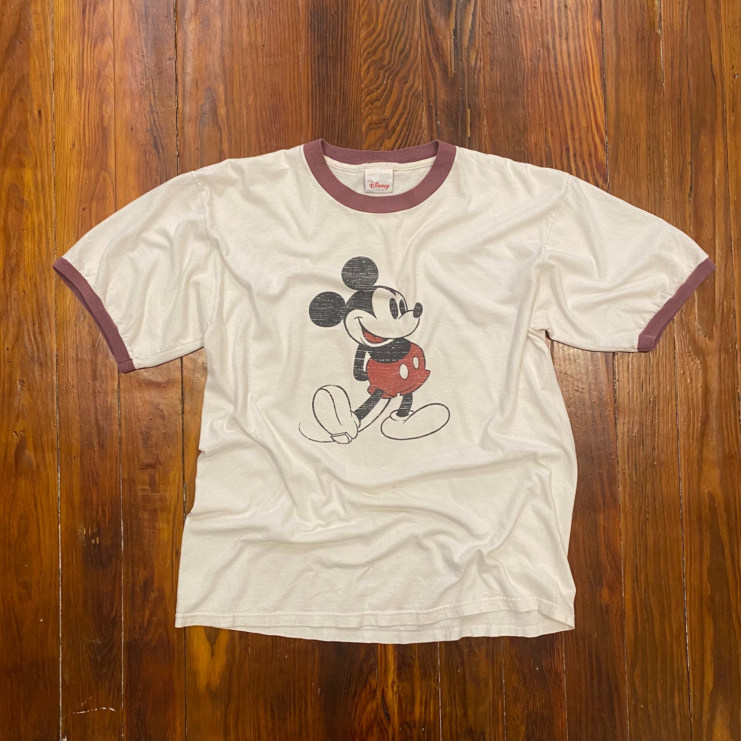 Vintage Mickey Mouse Character Tee - M