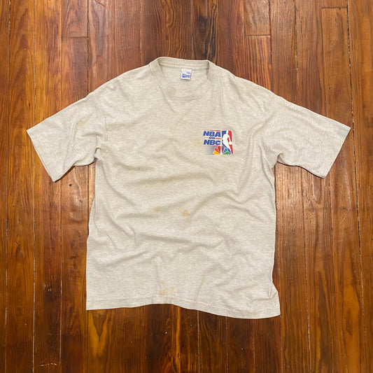 Vintage NBA On NBC Promo Tee -XL