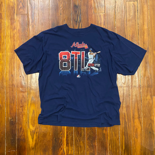 Vintage Justin Upton Braves Tee - 2XL