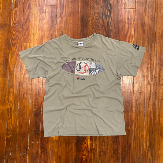 Vintage US Open Fila Tee -L