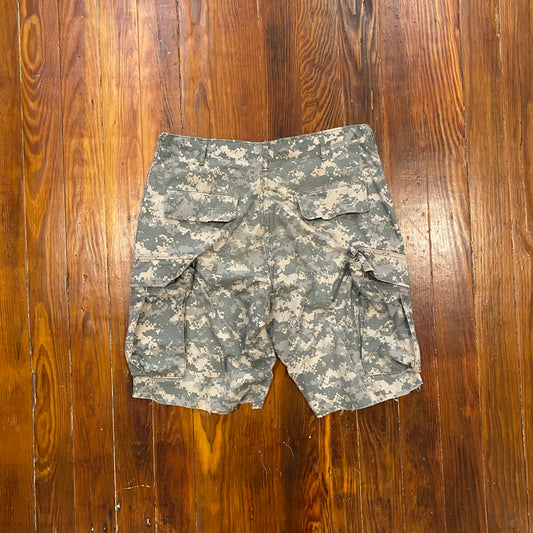 Camo Army Cargo Shorts- 32x11