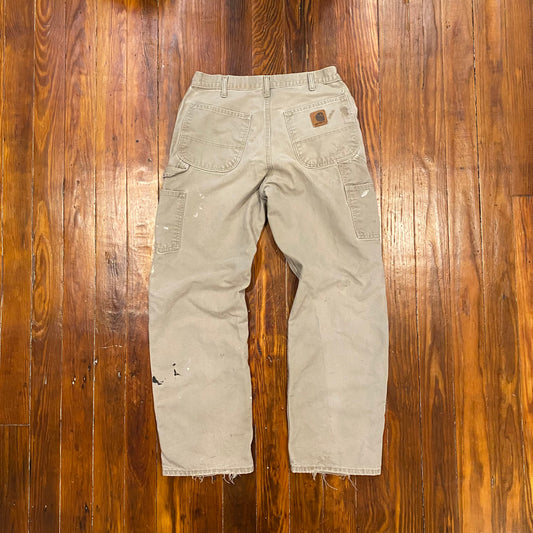 Carhartt Tan Jeans- 32x32