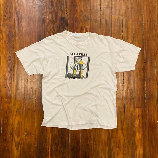 Vintage 1998 Alcatraz San Francisco Prison Tee - XL
