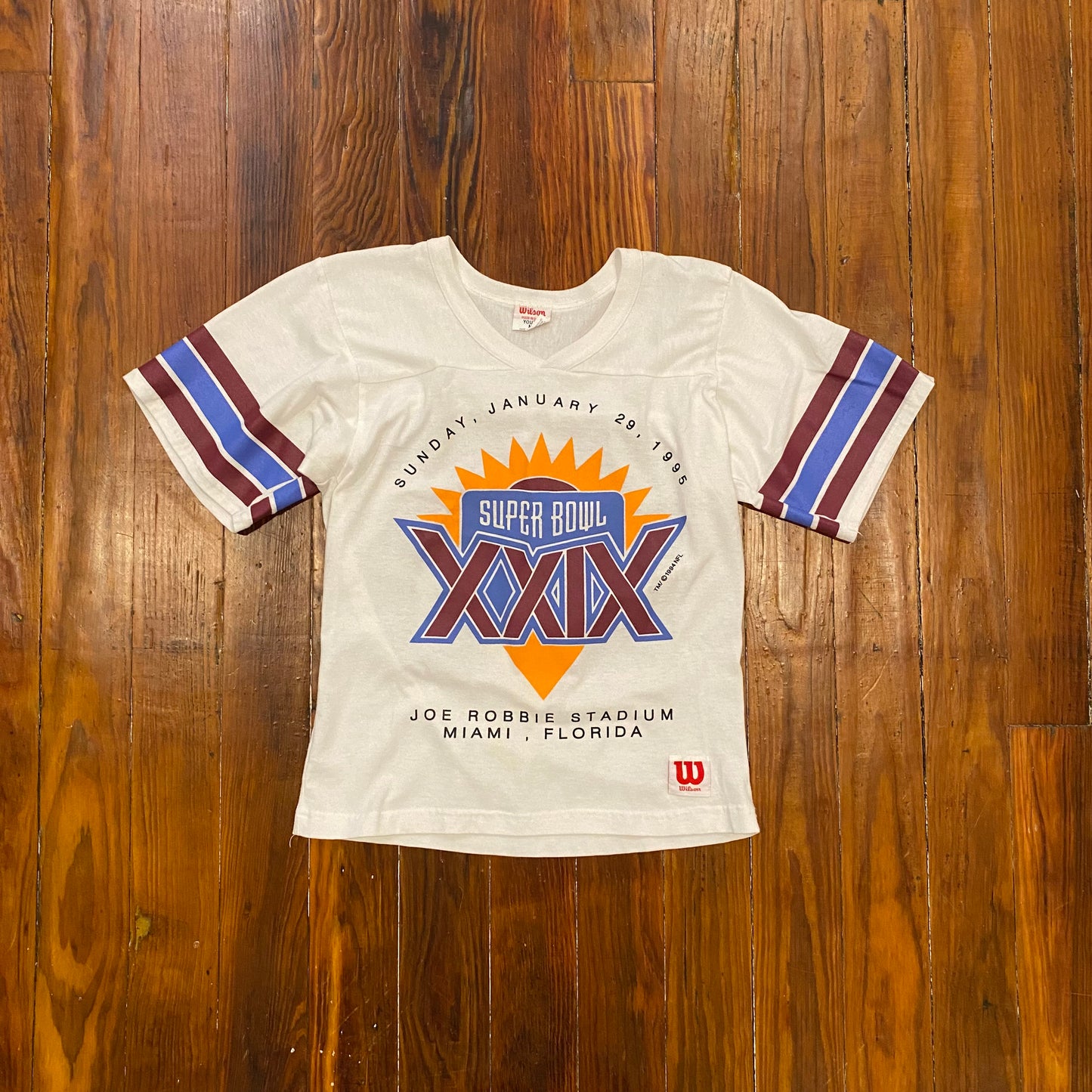 Vintage 1994 Wilson NFL Super Bowl XXIX Tee - M