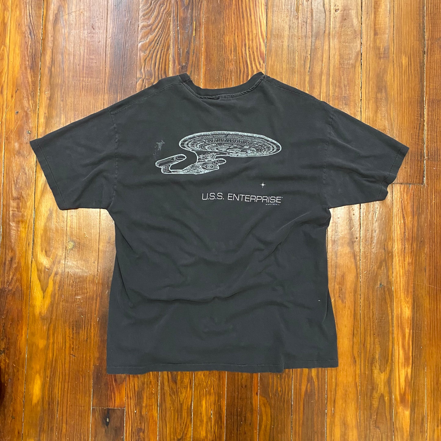 Vintage 1993 Star Trek The Next Generation Museum of Television & Radio Tee - XL