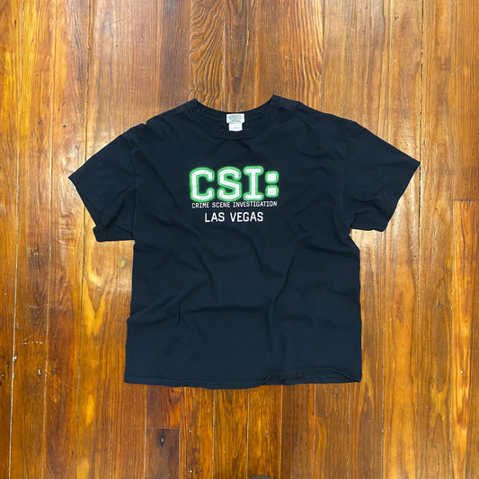 Vintage CSI : Crime Scene Investigation Las Vegas Promo Tee - XL