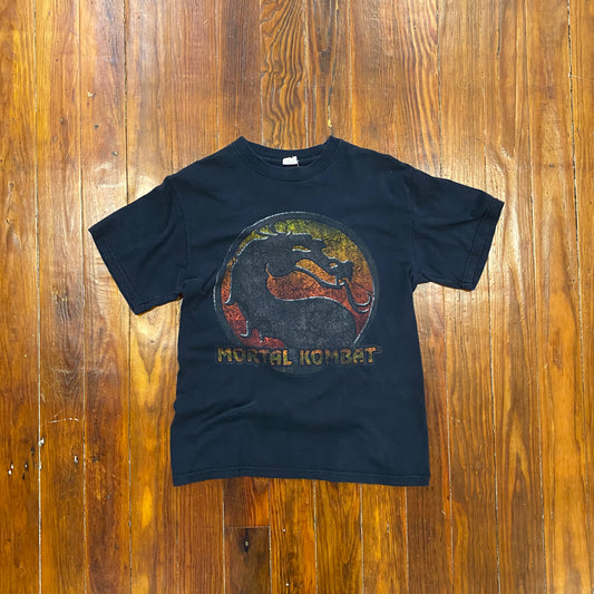 Vintage Mortal Kombat Logo Dragon Tee - M