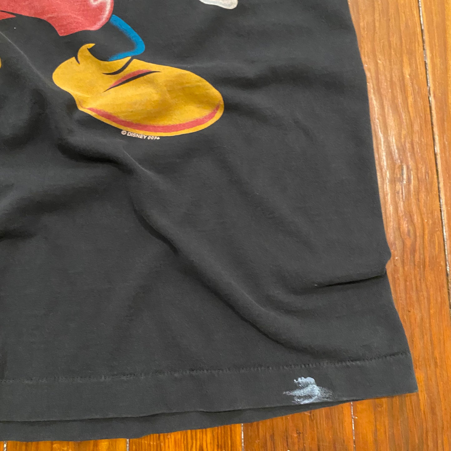 Vintage Mickey Open Arms Faded Tee - XL
