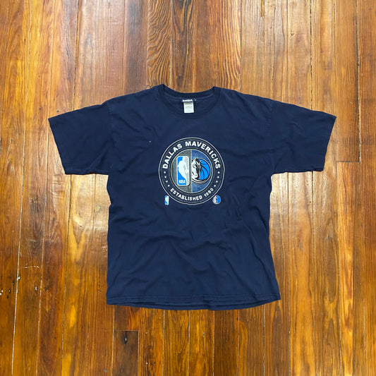 Vintage NBA Dallas Mavericks Established Tee - XL
