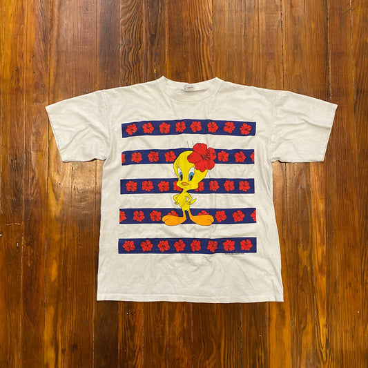 Vintage Looney Tunes Tweety Bird Tee - 2XL