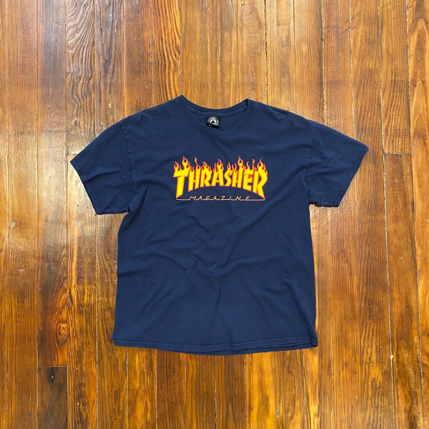 Vintage Thrasher Fire Center Logo Tee - XL
