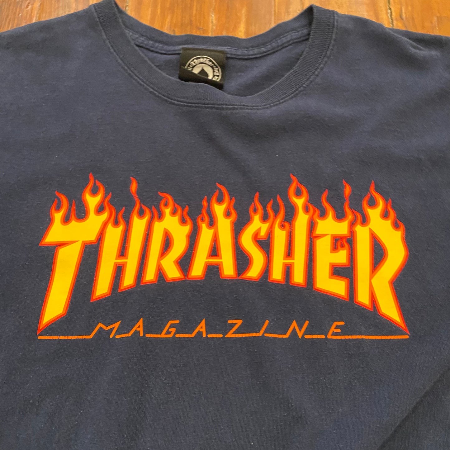 Vintage Thrasher Fire Center Logo Tee - XL