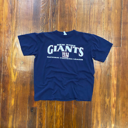 Vintage NY Giants NFL Tee - L