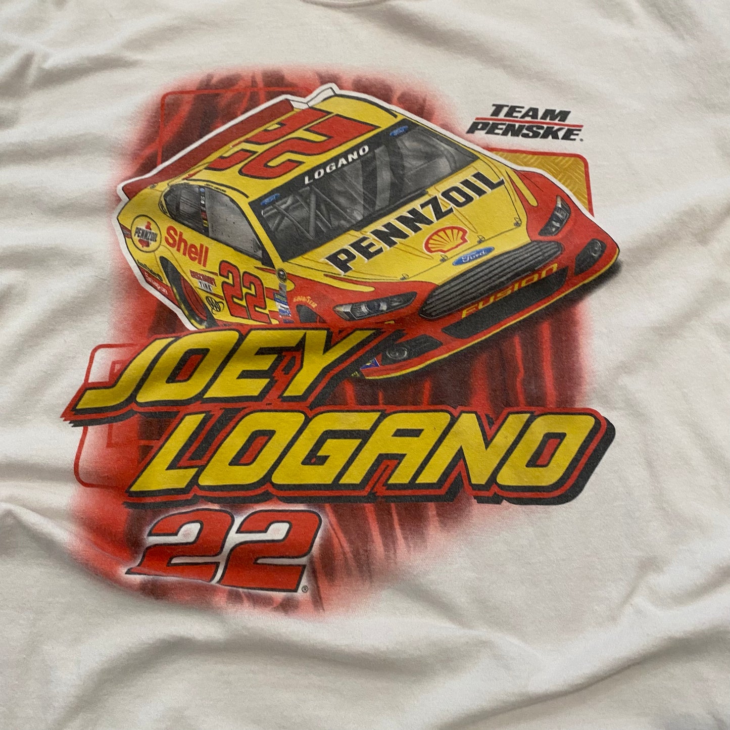 Vintage Joey Logano #22 Racing Tee - XL