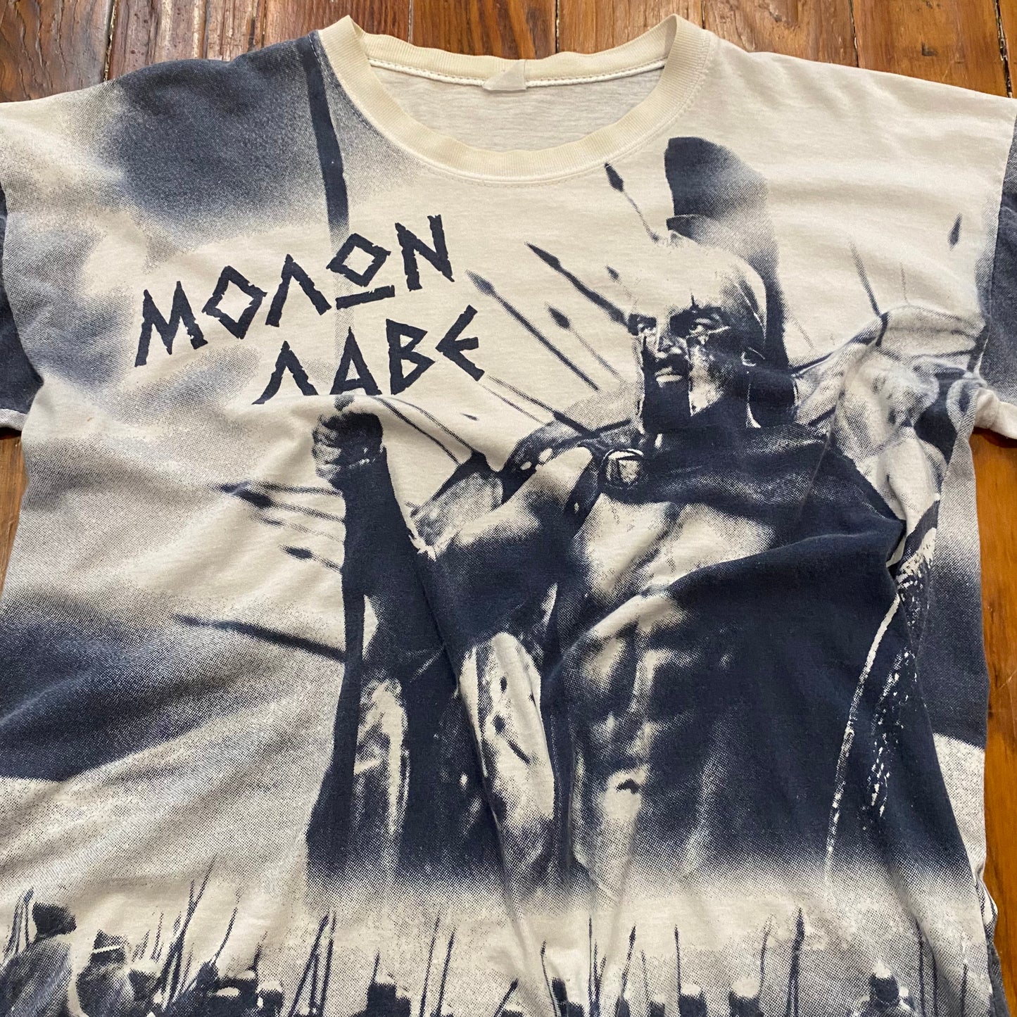 Vintage AOP Spartan Tee - M