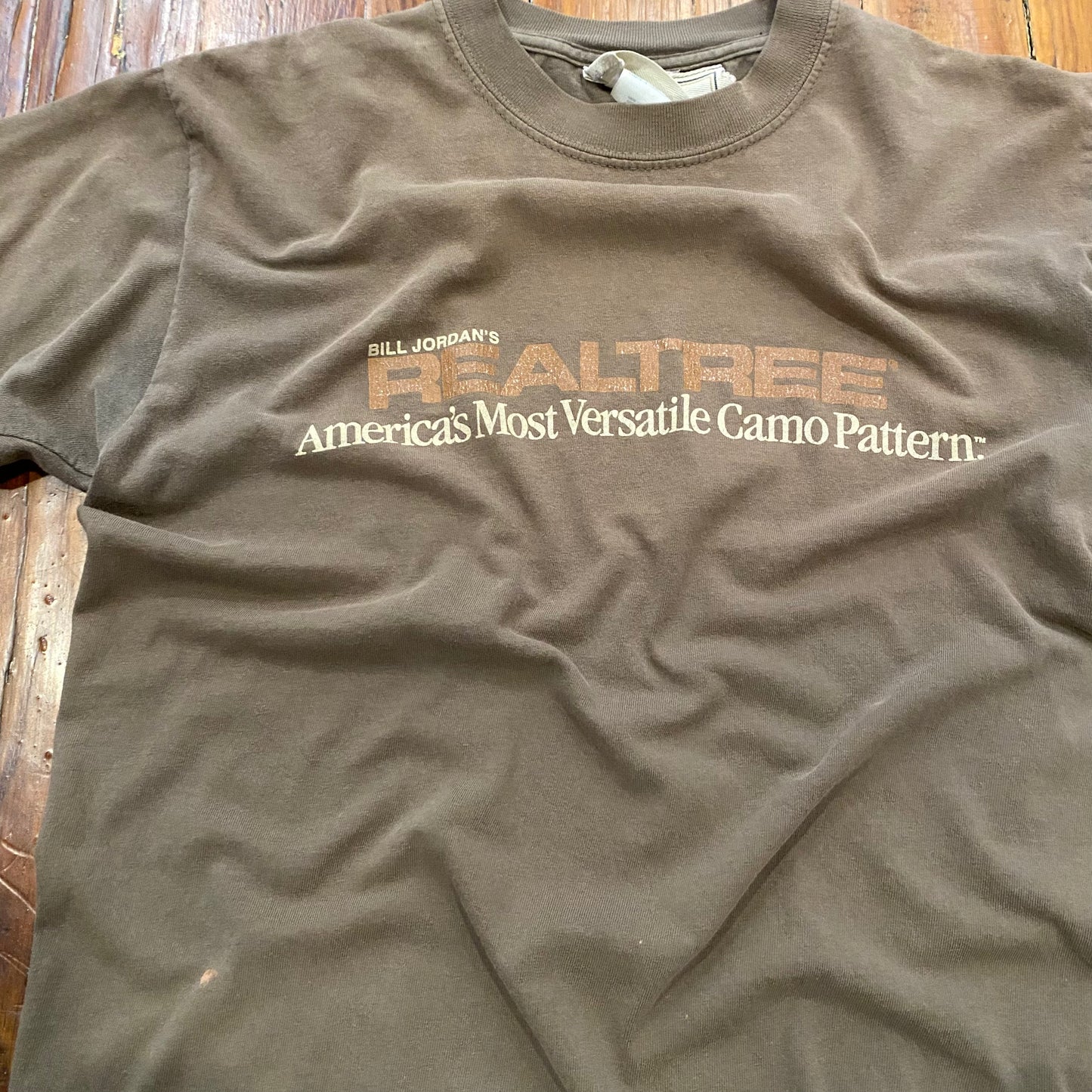 Vintage Brown Realtree Tee - M