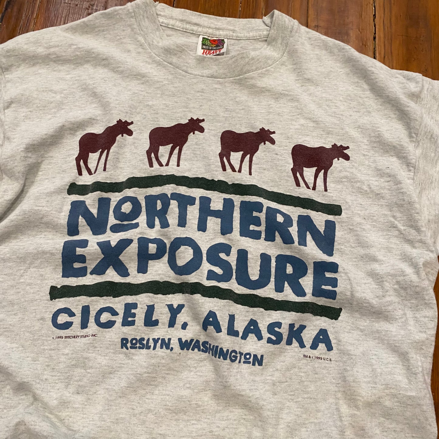 Vintage Northern Exposure Alaska Travel Tee - L
