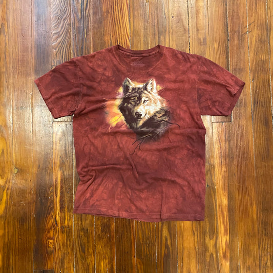 The Mountain Wolf Graphic Tee - L
