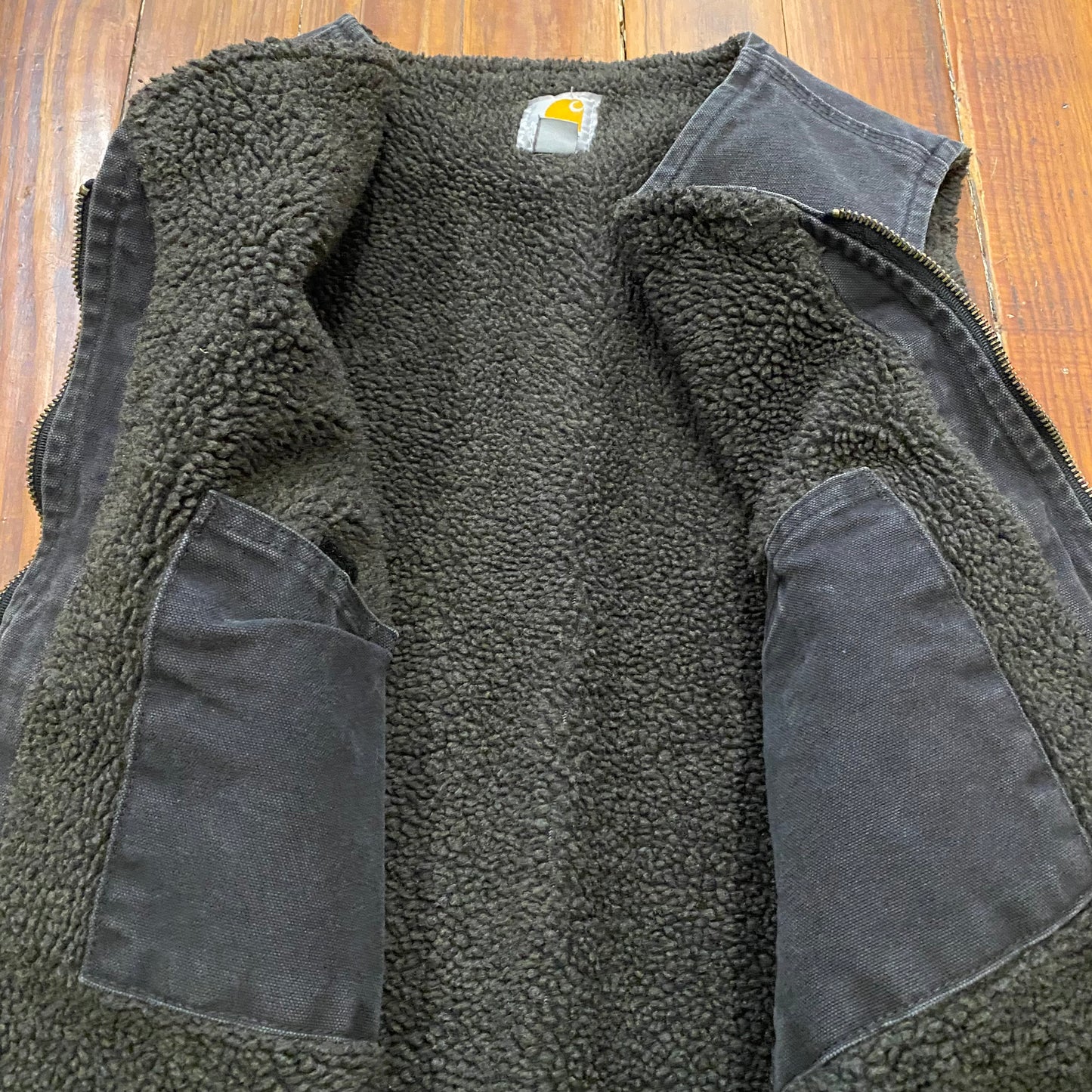 Vintage Carhartt Inner Fur Vest - M