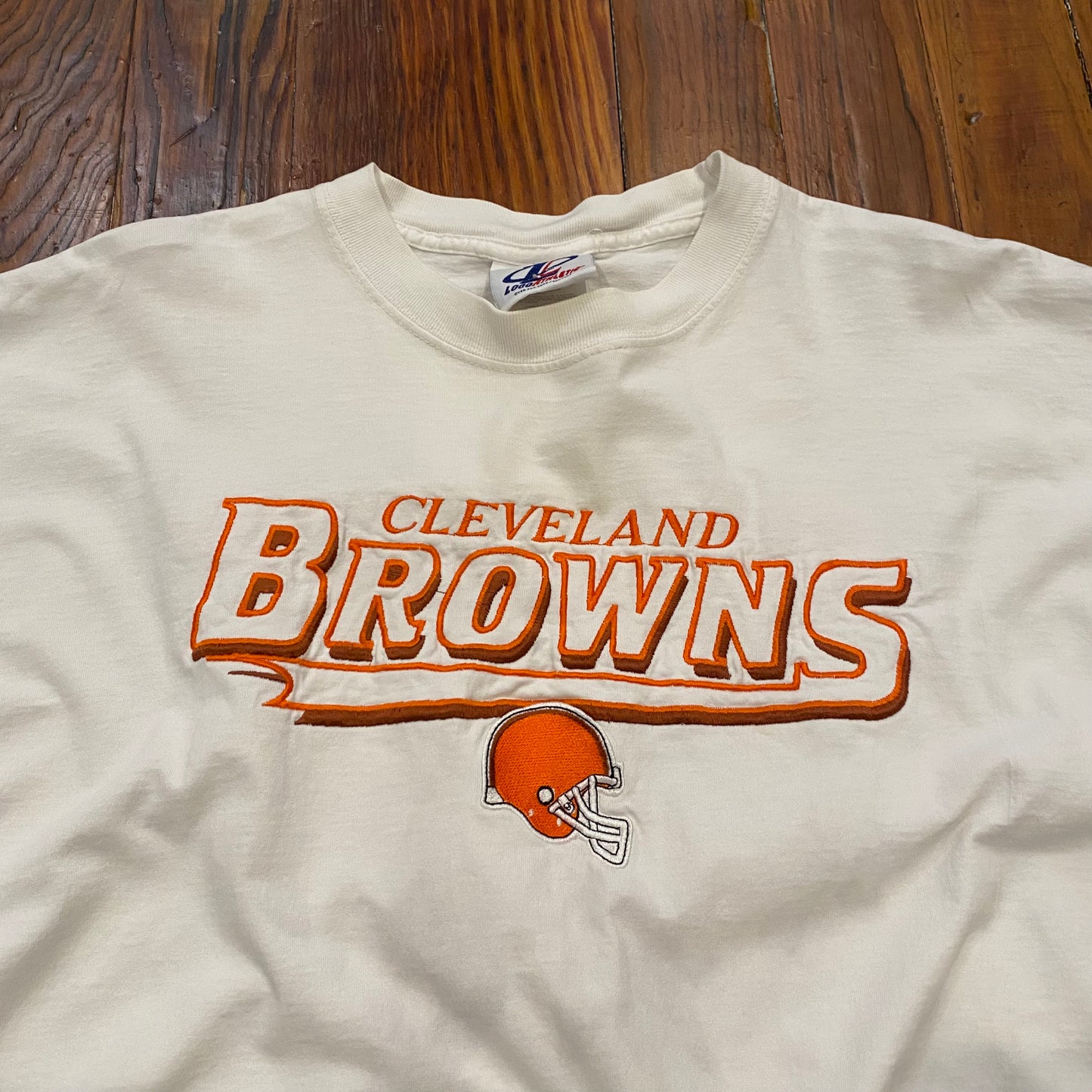 Vintage Cleveland Browns WHite Tee - 2XL