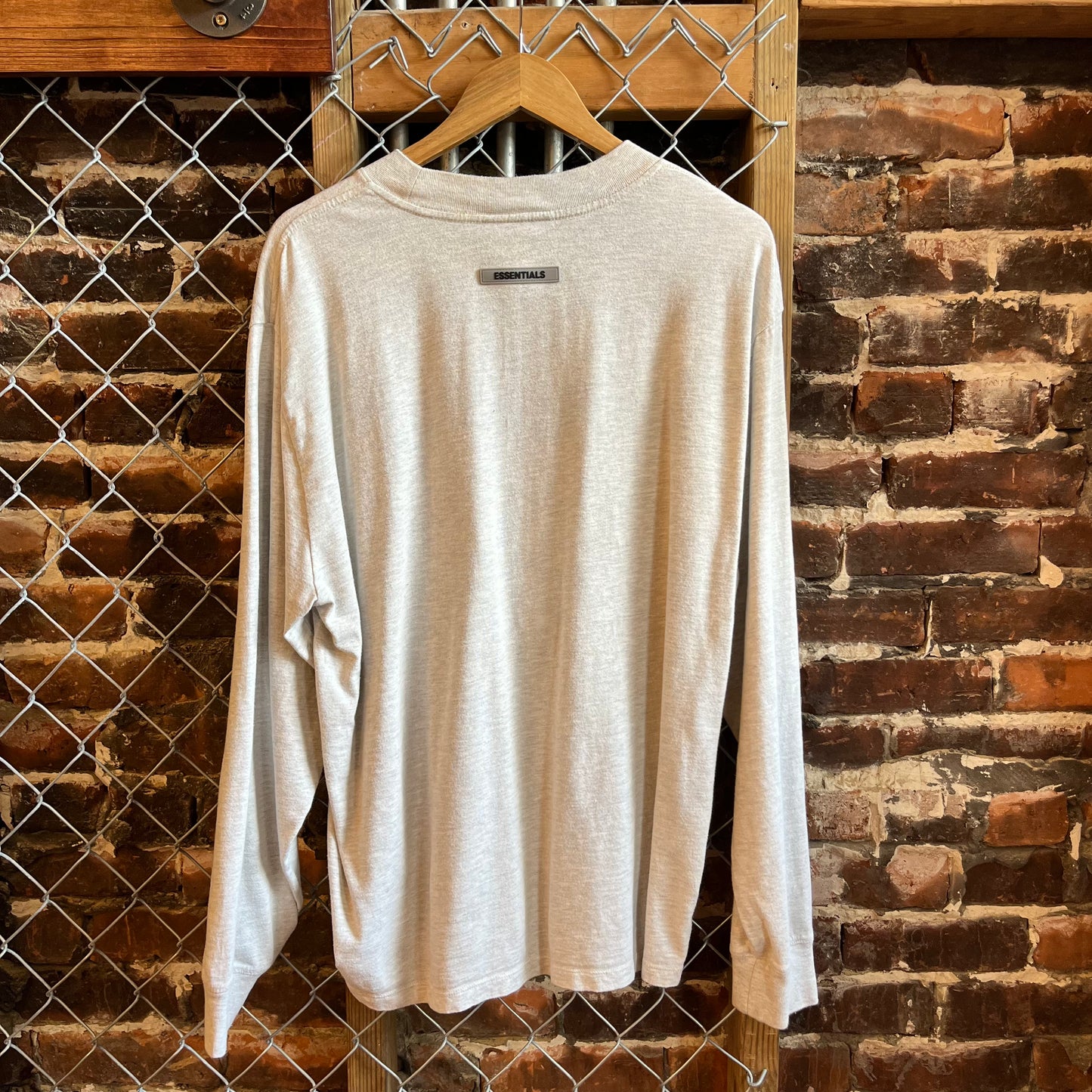 Essentials Fear of God Long-sleeve Signature Tee- M