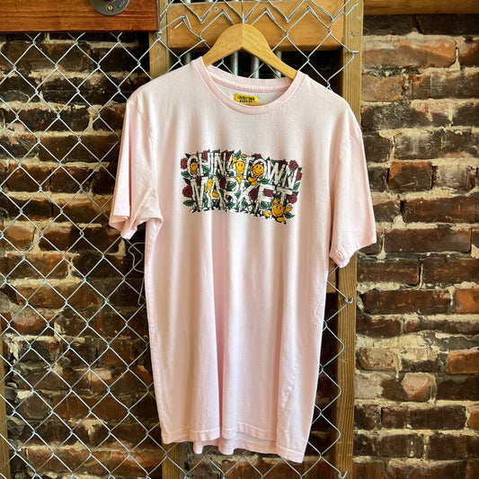 Chinatown Market cntr logo Pink Tee- L