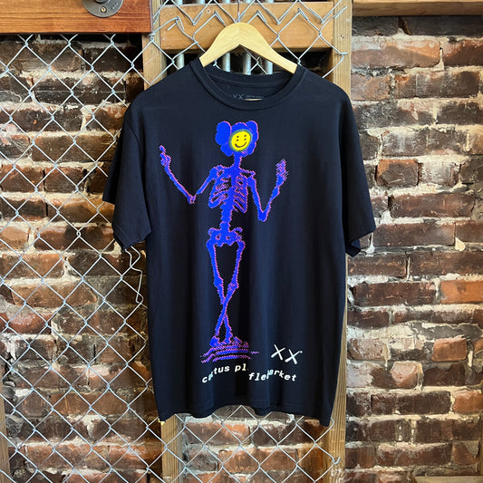 CPFM X KAWS Collab Black Tee - L