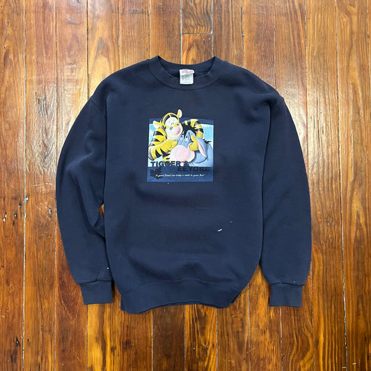 Vintage Disney Tigger & Eeyore Crewneck- M