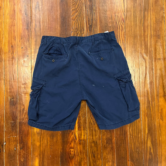 Levi Navy Cargo Shorts- 38x9