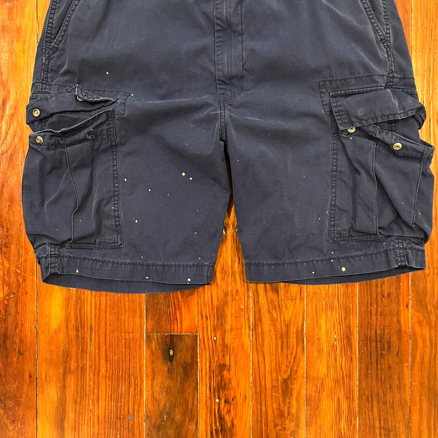 Levi Navy Cargo Shorts- 38x9
