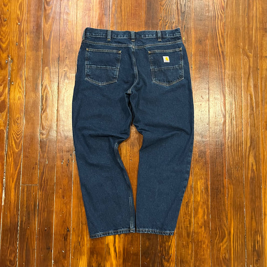 Carhartt Denim Blue Jeans- 38x32