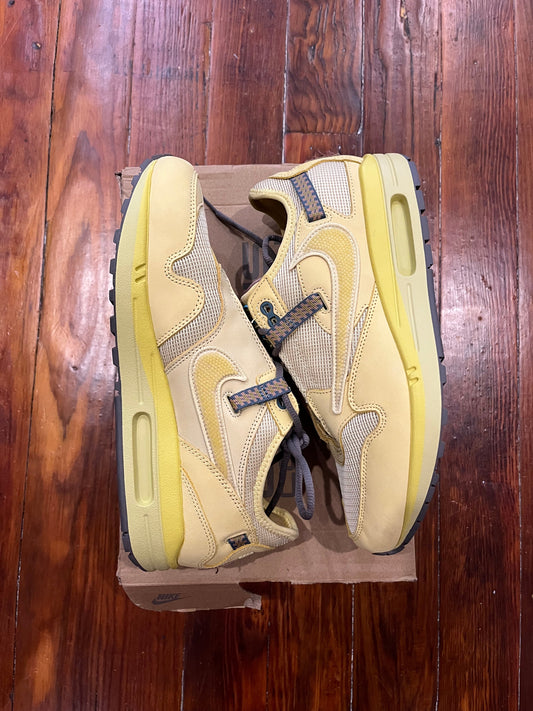 Nike Air Max 1 x Travis Scott Cactus Jack 'Saturn Gold' - SZ10M