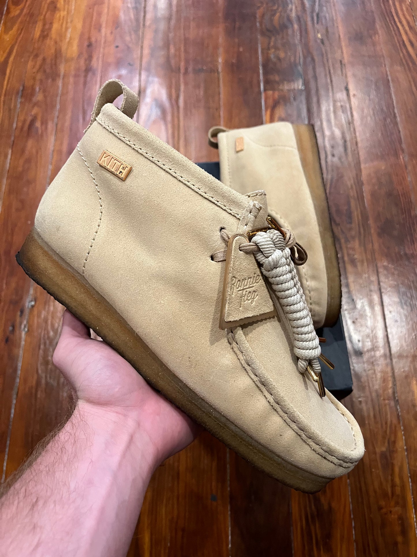 Clarks Wallabees X KITH 'Ronnie Fieg Sand' - SZ10.5