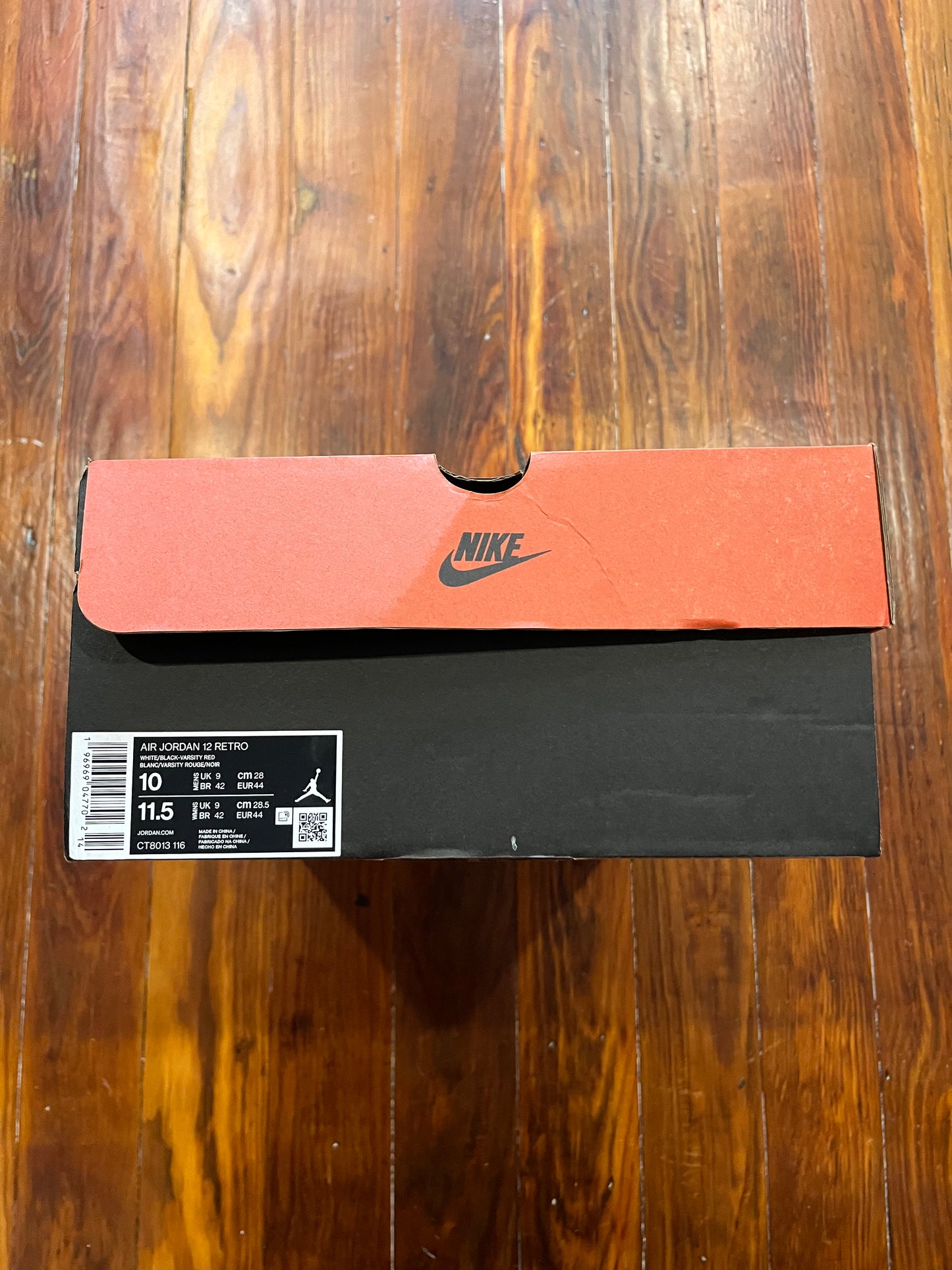 Jordan 12 Retro 'Cherry' (2023) - SZ10M